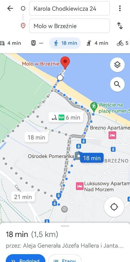Mieszkanie Brzezno Przy Plazy Gdansk Exterior photo